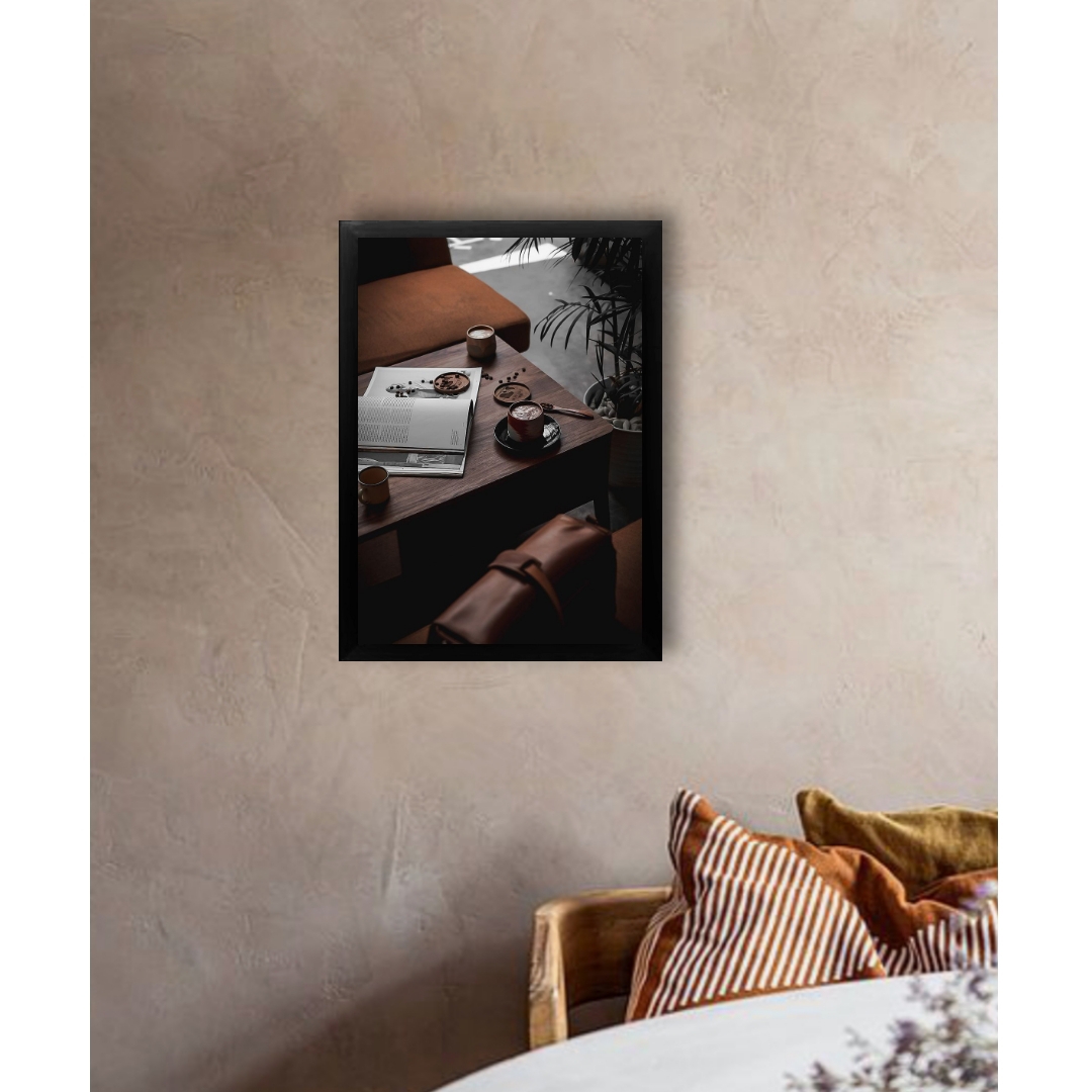 تابلو طرح کافه و قهوه cafe01 - Image 2