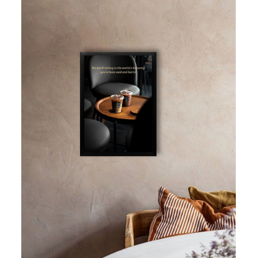 تابلو طرح کافه و قهوه cafe68 - Image 2