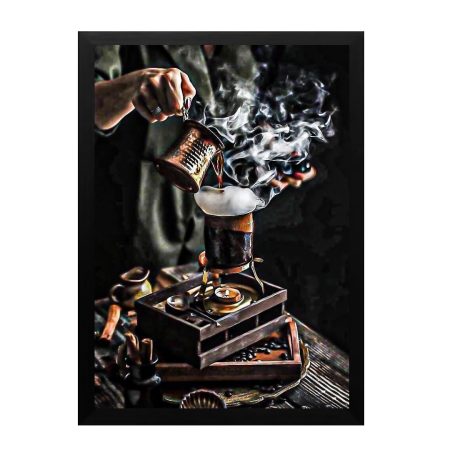 تابلو طرح کافه و قهوه cafe54