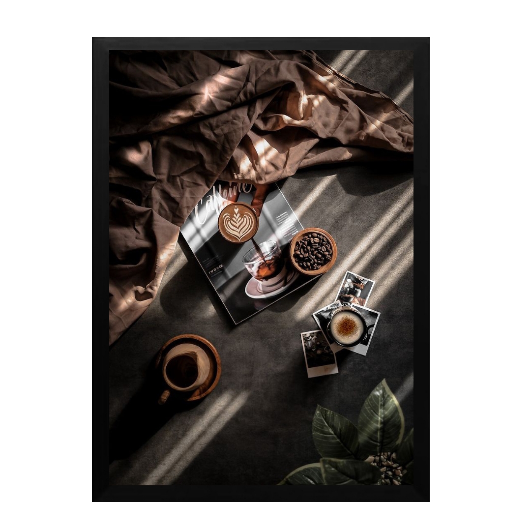 تابلو طرح کافه و قهوه cafe09