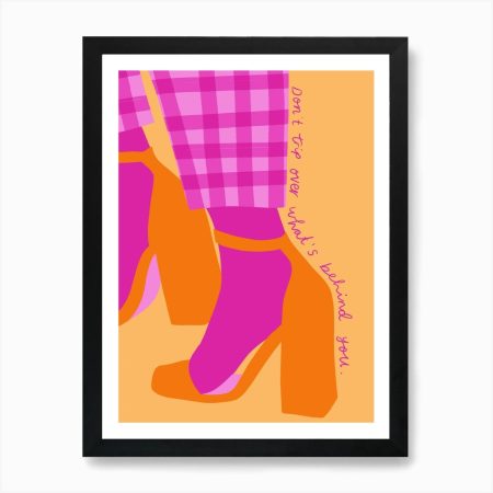 تابلو سبک مدرن طرح کفش 100