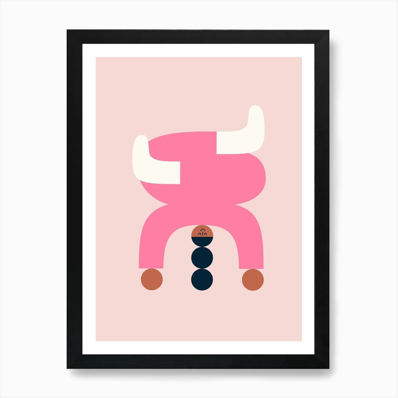 تابلو سبک مدرن طرح یوگا 107