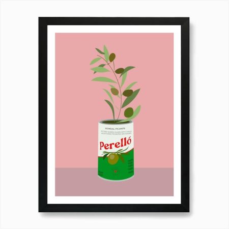 تابلو سبک مدرن طرح زیتون 50