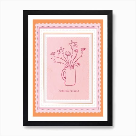 تابلو سبک مدرن طرح گل 61